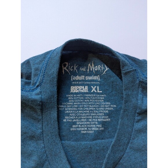 Rick and Morty I'm Pickle Rick T shirt XL Extra Large Mens Blue - Picture 5 of 9